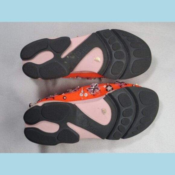 Dior Embellished Mesh Fusion Sneakers Womens 36 - Picture 10 of 13